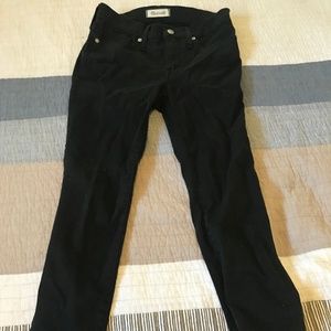 Madewell Black High Rise Skinny Jeans in size 26P